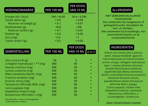 Detox Collagen Lift Paris