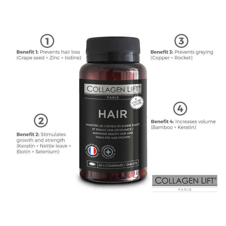 Hair haargroei supplement - Collagen Lift Benelux